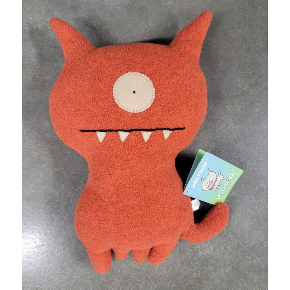 VTG Uglydoll UGLYDOG Plush 13" New with Tag Pretty Ugly
